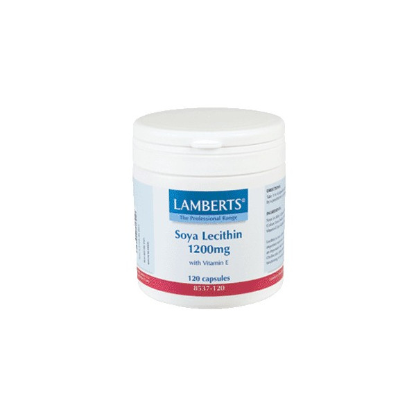 LECITINA SOJA 1200 MG 120 CAP LAMBERTS