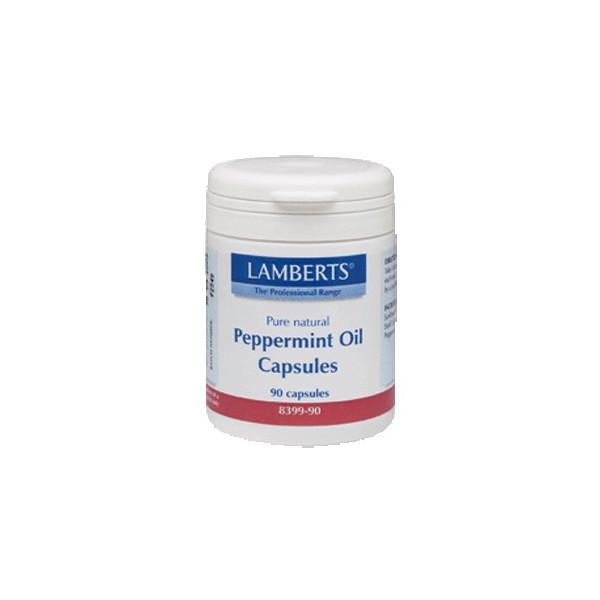 MENTA HOJAS ACEITE 100 MG 90 CAP LAMBERTS