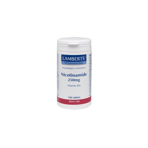 NICOTINAMIDA 250 MG 100 COMP LAMBERTS