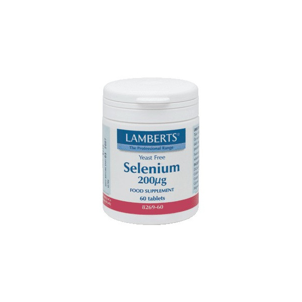 SELENIUM 200 MCG (SELENIOMETIONINA) 60 CAP LAMBERTS