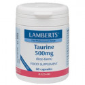 TAURINA 500 MG 60 CAP LAMBERTS