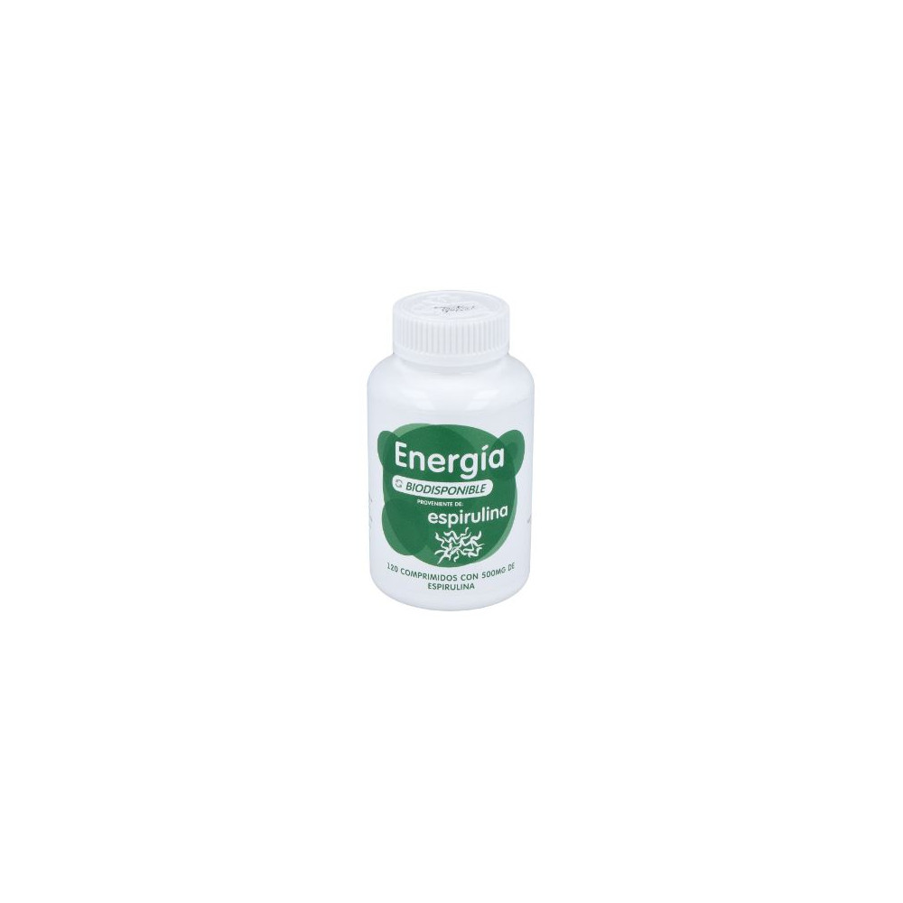 SPIRULINA 500MG 120 COMP ENERGY FRUITS
