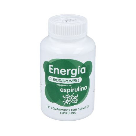SPIRULINA 500MG 120 COMP ENERGY FRUITS