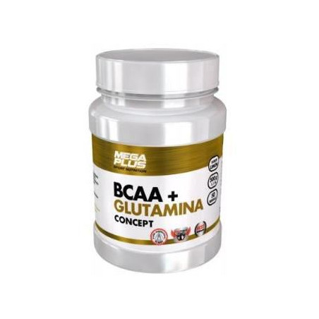BCAA GLUTAMINA LIMON 500 GRS MEGA PLUS ARTESANIA AGRICOLA