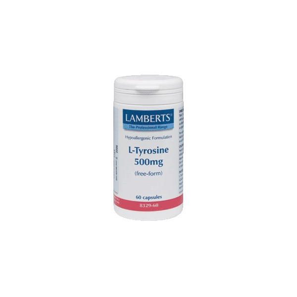 TIROSINA 500 MG 60 CAP LAMBERTS