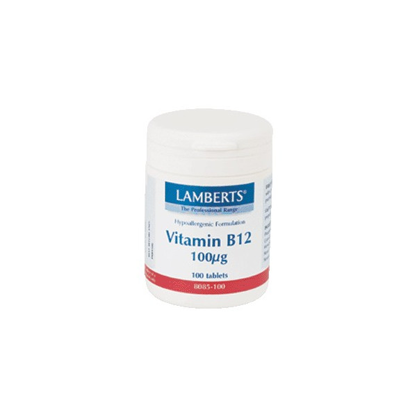 VITAMINA B-12 100 MCG 100 COMP LAMBERTS
