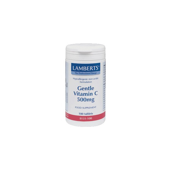 VITAMINA C 500 MG GENTLE (NO ACIDA) 100 COMP LAMBERTS