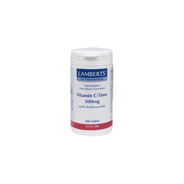 VITAMINA C 500 MG RETARD + BIOFLAVONOIDES 100 COMP LAMBERTS