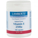 VITAMINA E NATURAL 250 UI 100 CAP LAMBERTS