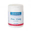 ZINC CITRATO 15 MG 90 COMP LAMBERTS