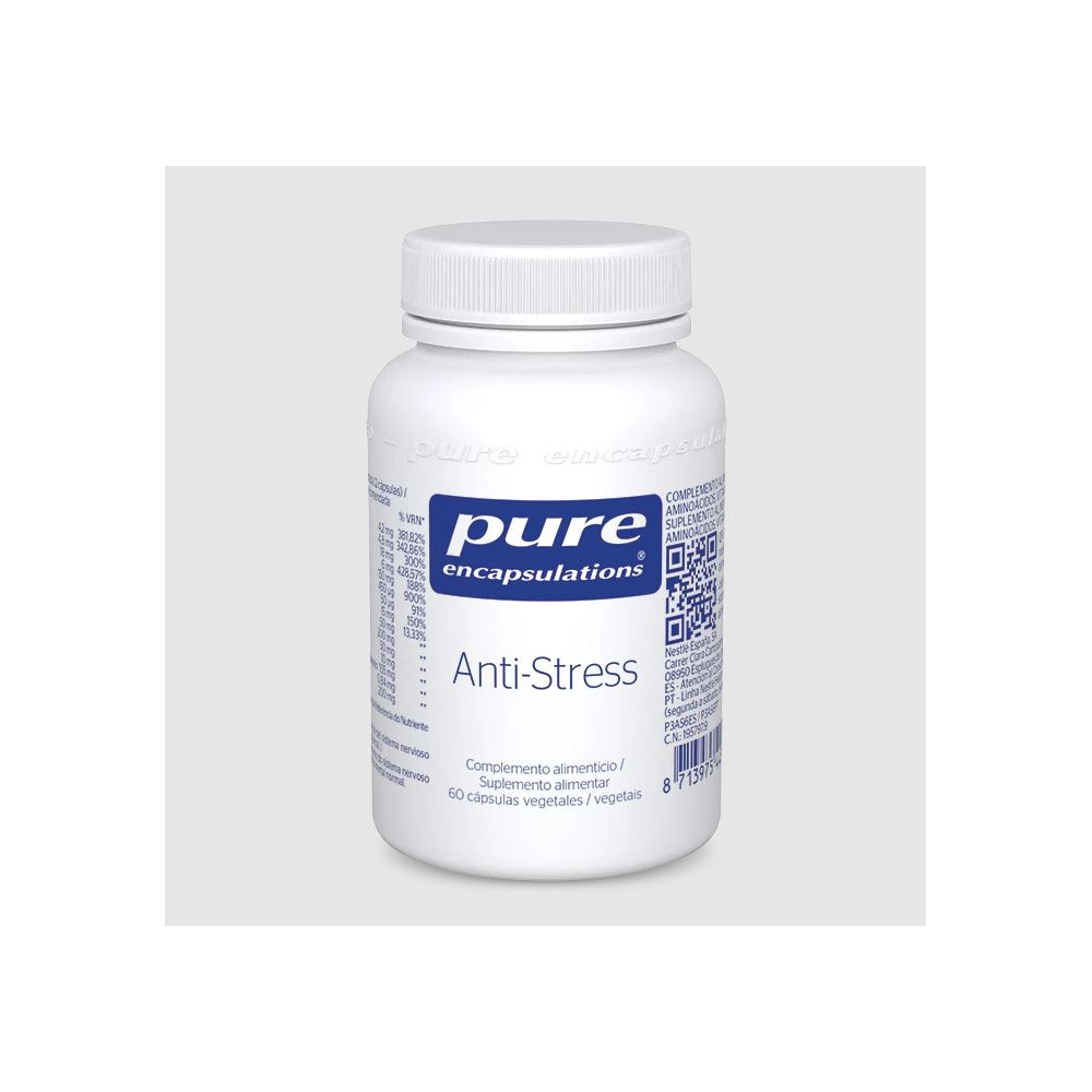 Comprar online ANTI ESTRES 60 CAP PURE ENCAPSULATIONS - Farmacia Coliseum
