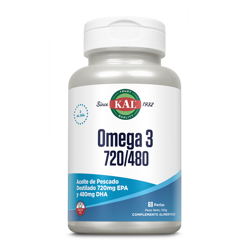 OMEGA 3 720/480 60 PERLAS KAL SOLARAY