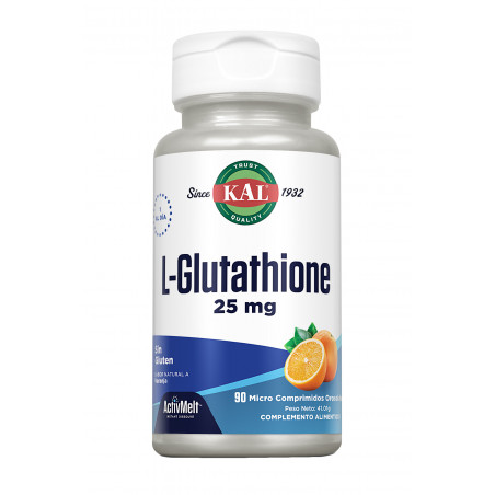 GLUTATION 25MG 90 COMP SUBLINGUAL SOLARAY