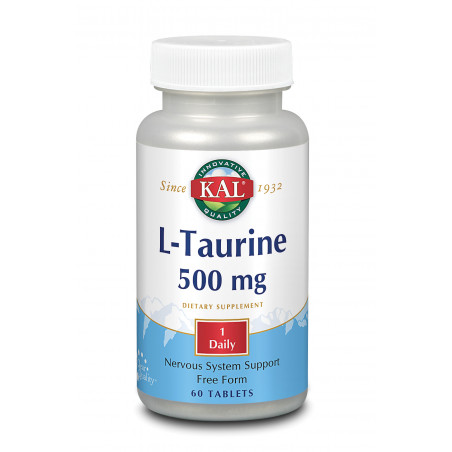 L-TAURINA 500 MG 60 CAP KAL