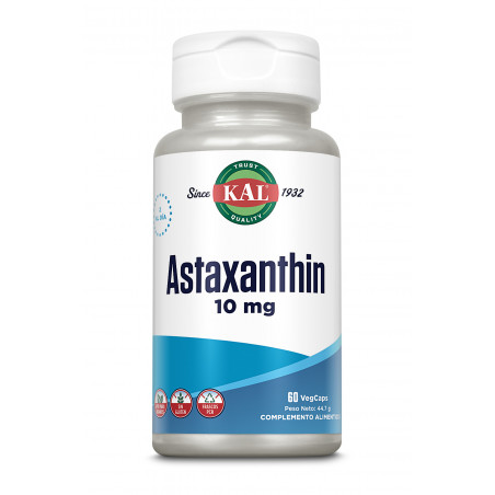 ASTAXANTHIN 10 MG 60 CAP KAL SOLARAY