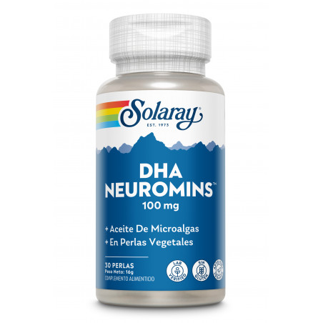 DHA NEUROMINS 100 MG 30 CAP SOLARAY