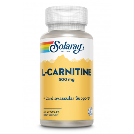 CARNITINA 500 MG 30 CAP SOLARAY