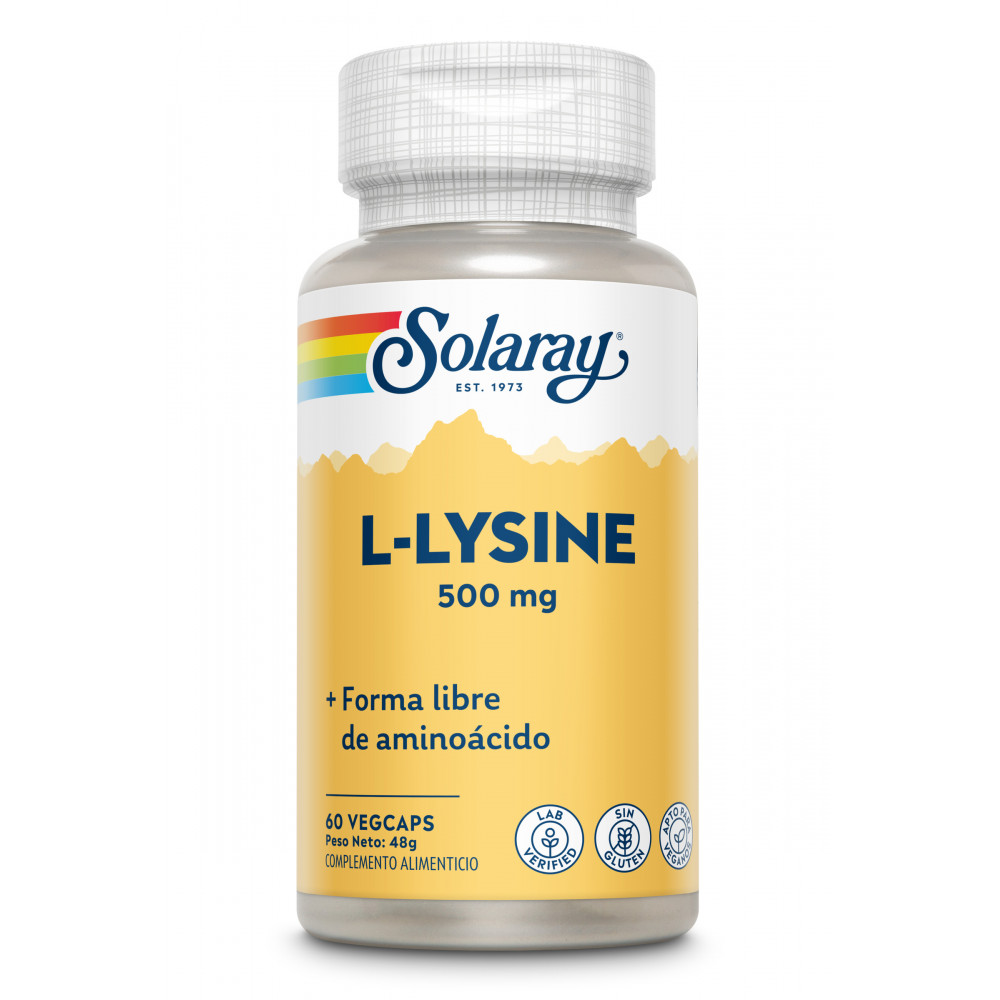 LISINA 500 MG 60 CAP SOLARAY