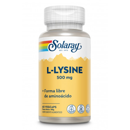 LISINA 500 MG 60 CAP SOLARAY