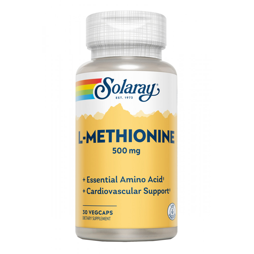 METIONINA 500 MG 30 CAP SOLARAY