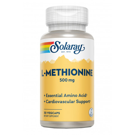 METIONINA 500 MG 30 CAP SOLARAY