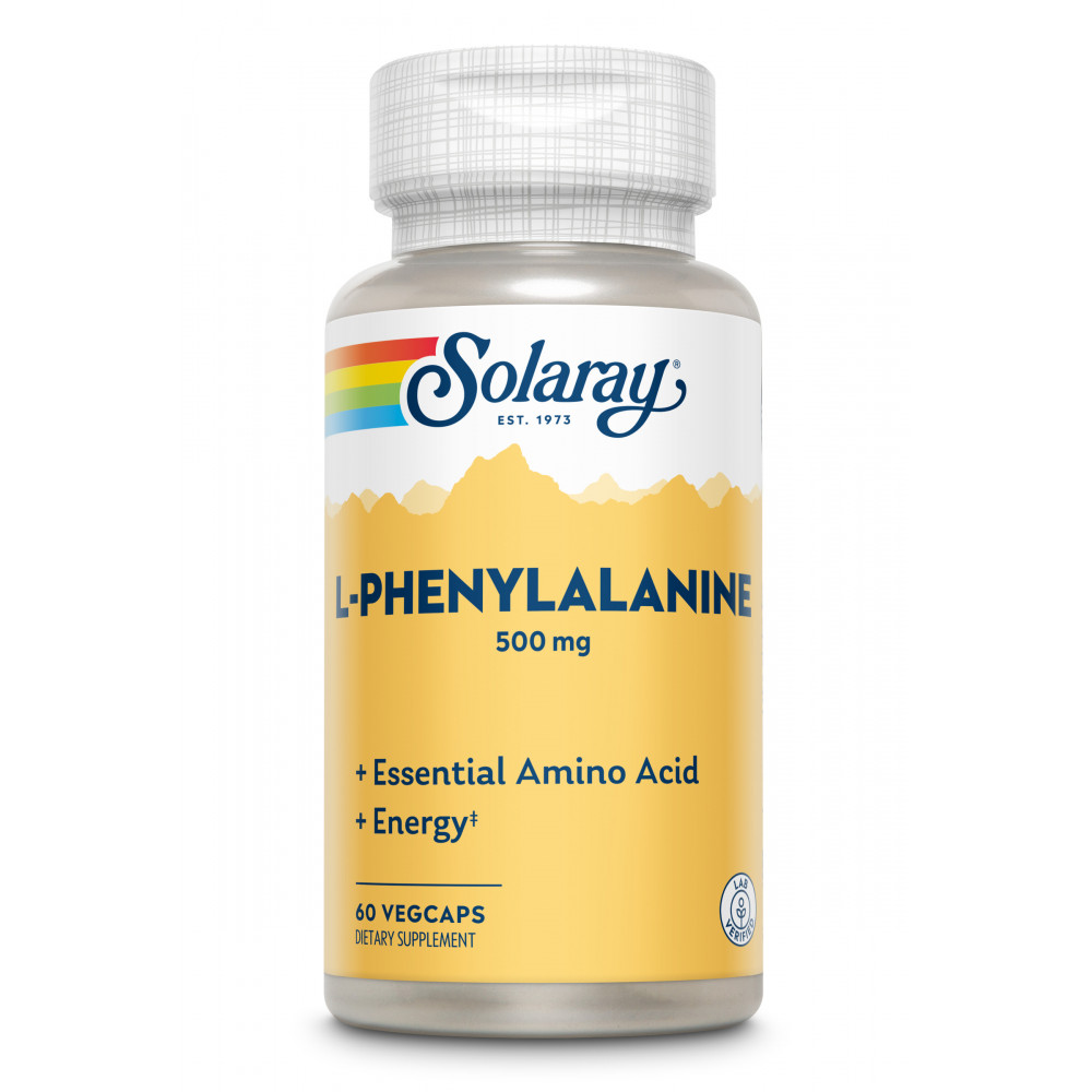FENILALANINA 500 MG 60 CAP SOLARAY