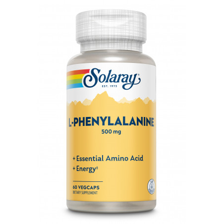FENILALANINA 500 MG 60 CAP SOLARAY