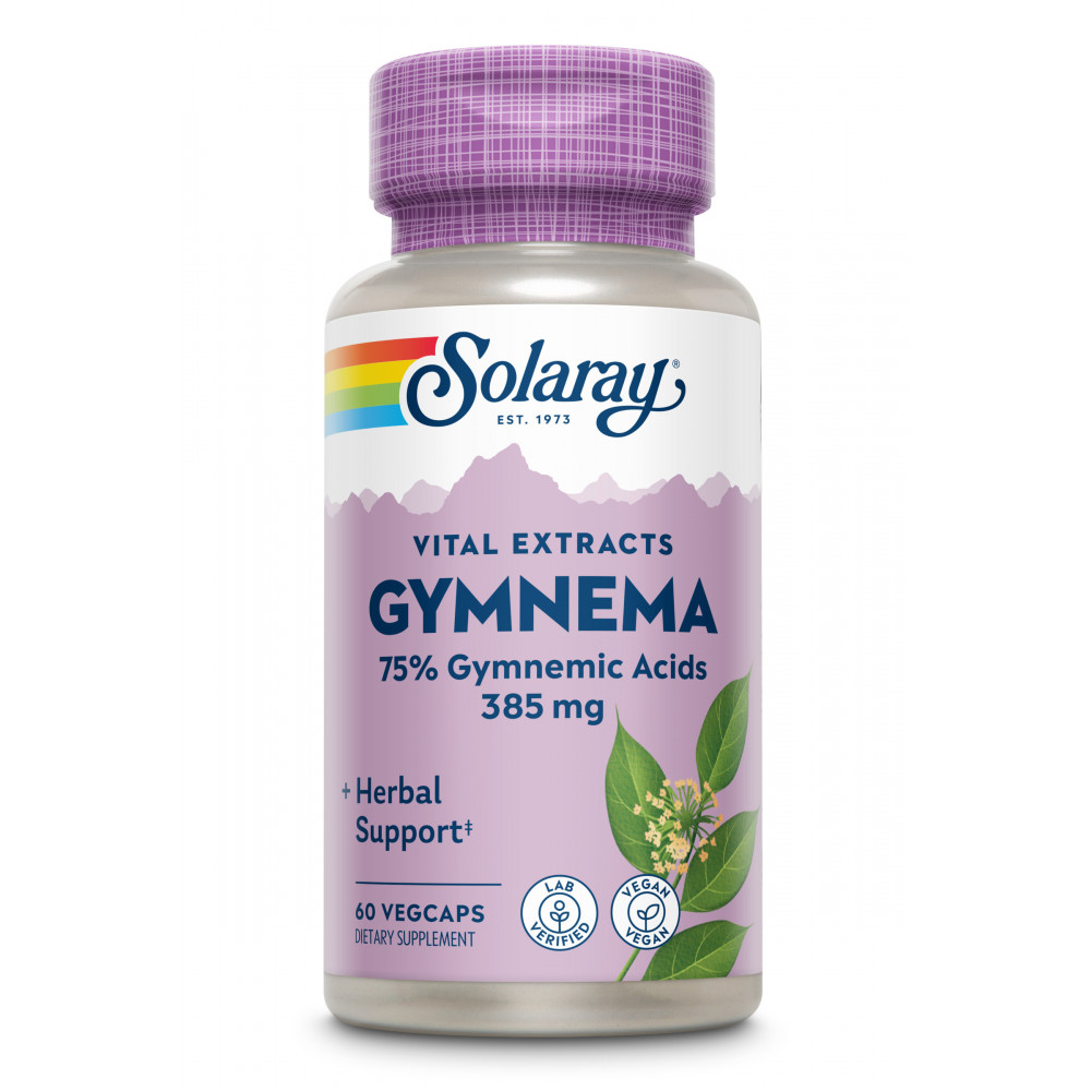 GYMNEMA 385 MG 60 CAP SOLARAY