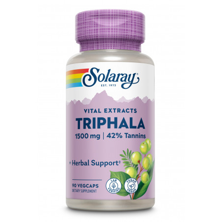 TRIPHALA 500 MG 90 CAP SOLARAY