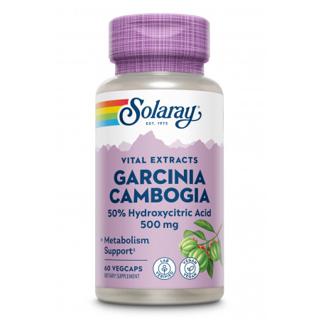 GARCINIA CAMBOGIA 500 MG 60 CAP VEG SOLARAY