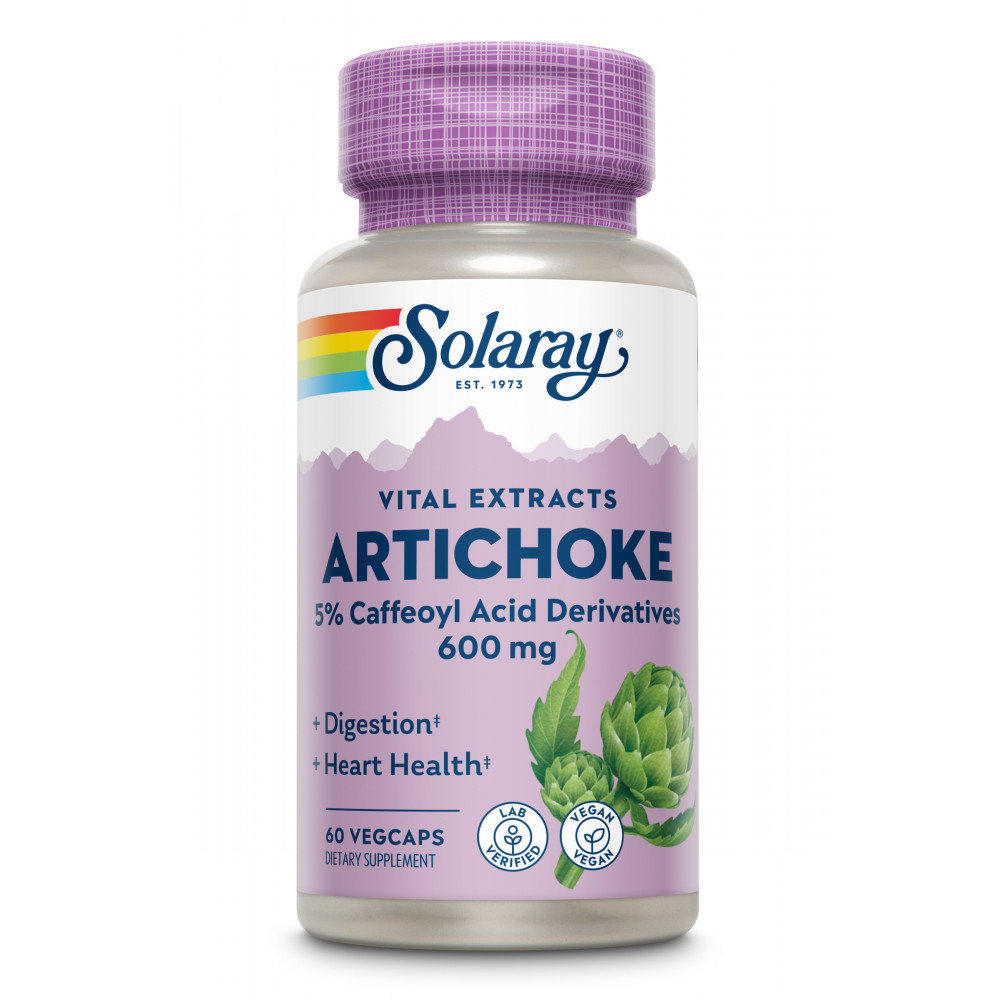 ARTICHOKE (ALCACHOFA) 300MG 60 VEGCAPS SOLARAY