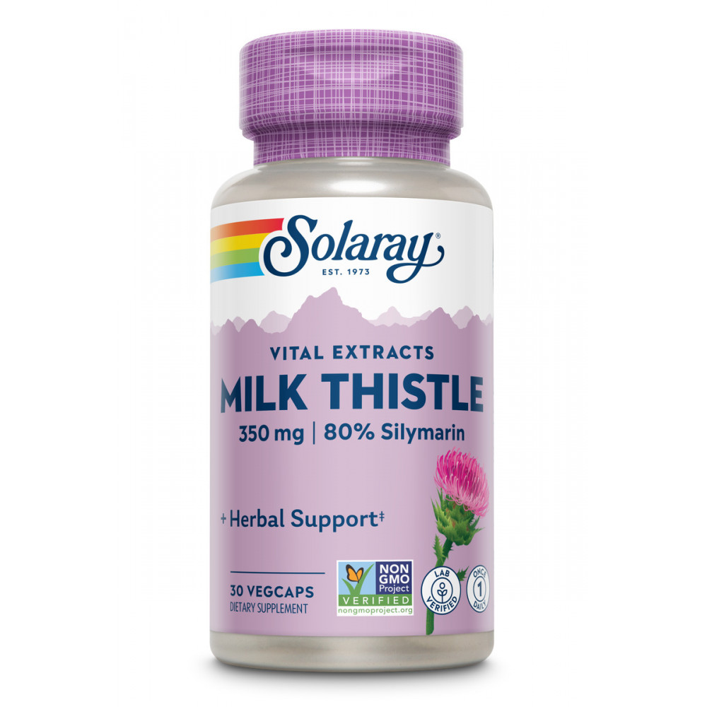 CARDO MARIANO (MILK THISTLE) 1 AL DIA 30 CAP SOLARAY