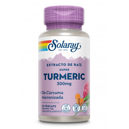 SUPER TURMERIC 30 VCAPS SOLARAY