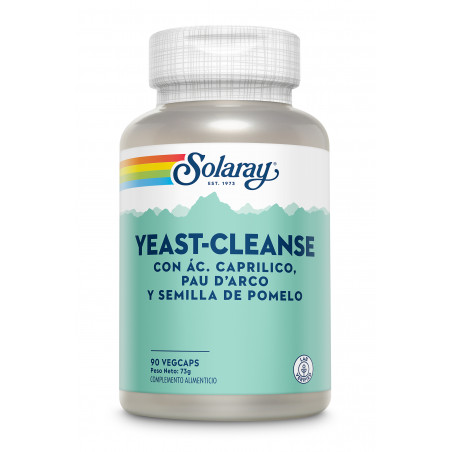 YEAST CLEANSE 90 CAP SOLARAY