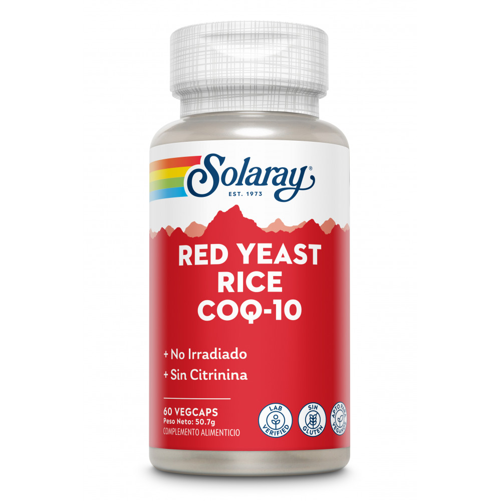 RED YEAST RICE PLUS COQ 10 60 CAP.SOLARAY