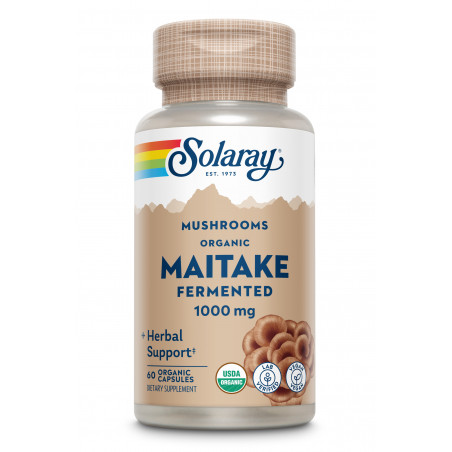 MAITAKE 500MG 60 CAP VEG SOLARAY