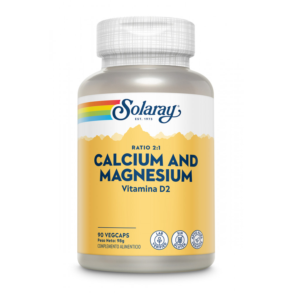 CALCIO MAGNESIO 90 CAP SOLARAY