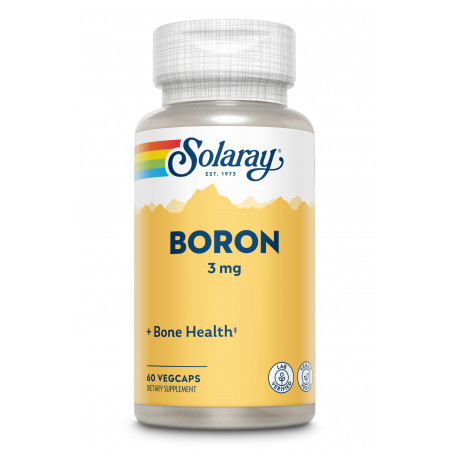 BORO CITRATO 500 MCG 60 CAP VEG SOLARAY