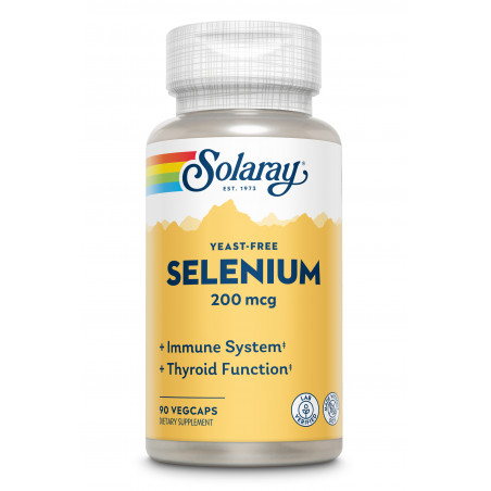 SELENIO 200 MCG SIN LEVADURA 90 CAP SOLARAY