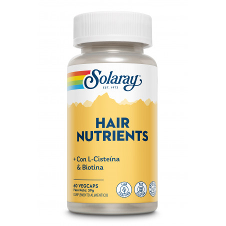HAIR NUTRIENTS 60 CAP SOLARAY
