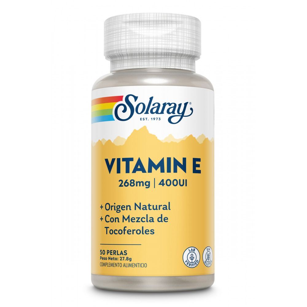 VITAMINA E 50 PERLAS SOLARAY