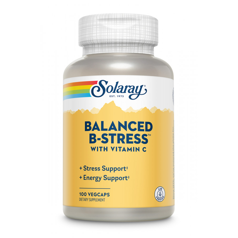 NUTRITIONALY BALANCED B-STRESS 100 CAP SOLARAY
