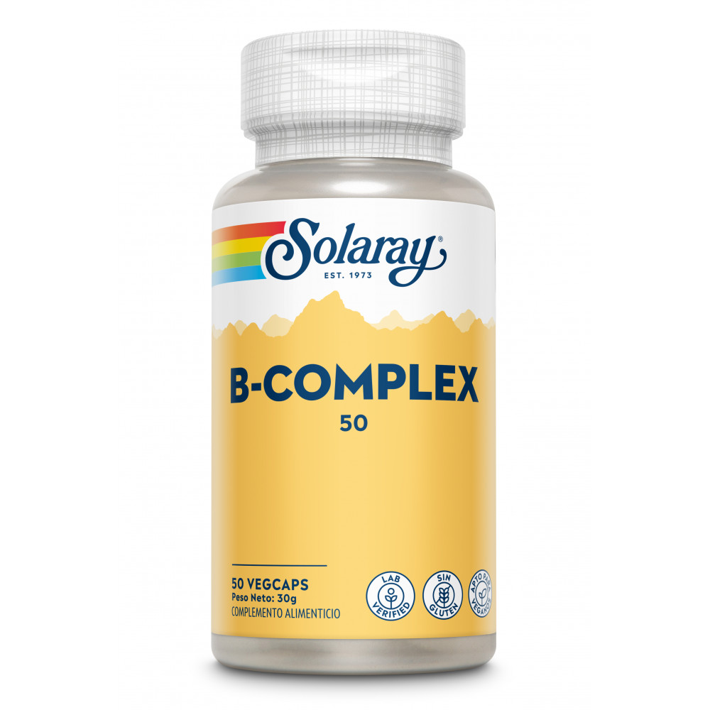 B COMPLEX 50 CAP SOLARAY
