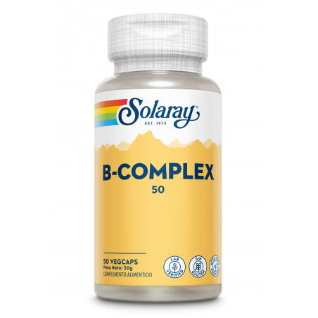B COMPLEX 50 CAP SOLARAY