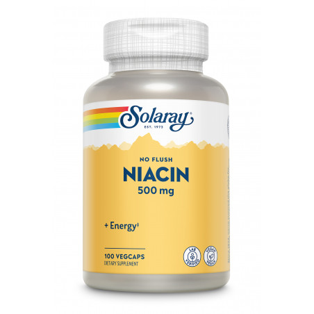 NIACIN (VIT B3) 500 MG 100 CAP SOLARAY