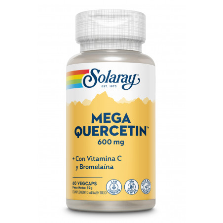 MEGA QUERCETIN 600 MG 60 CAP SOLARAY