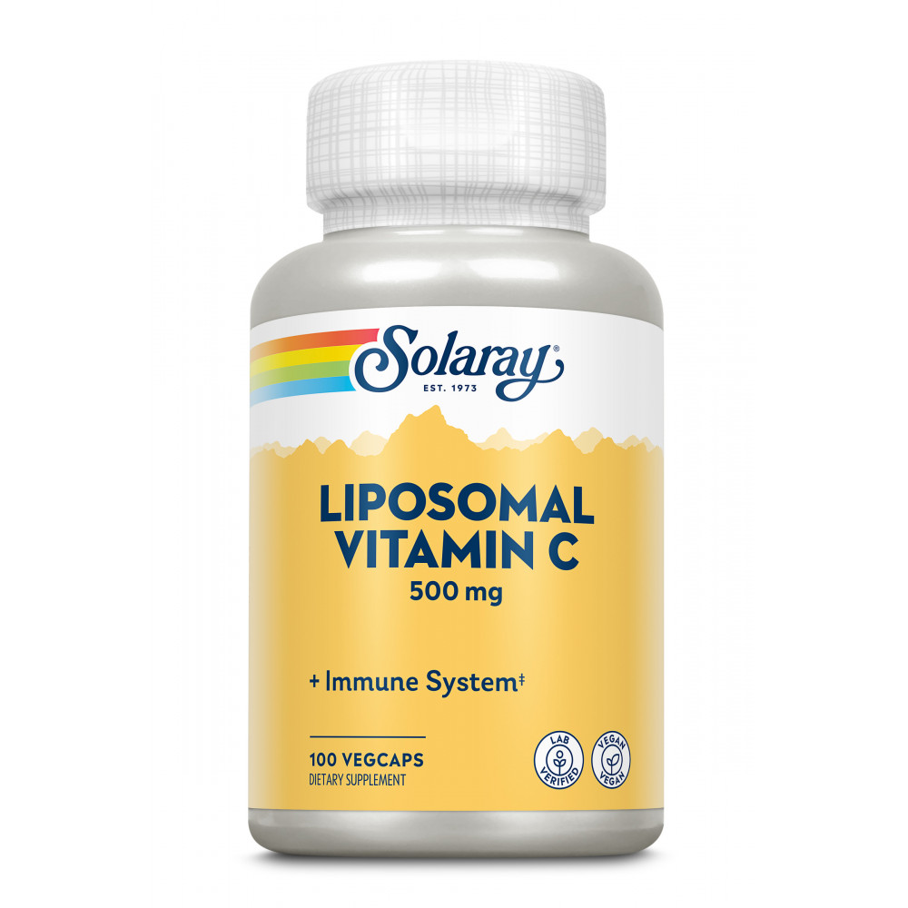 VITAMINA C 500 MG LIPOSOMADA 100 CAP VEG SOLARAY