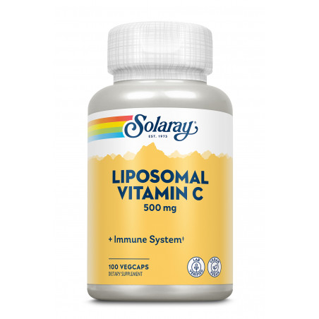 VITAMINA C 500 MG LIPOSOMADA 100 CAP VEG SOLARAY