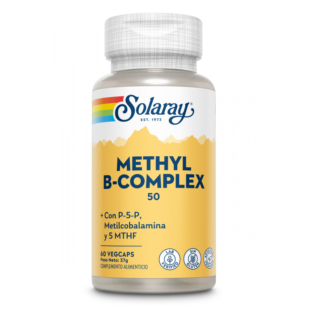 METHYL B-COMPLEX 50 60 VCAP SOLARAY