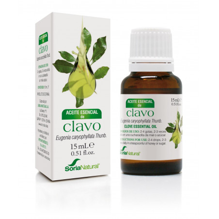 CLAVO ACEITE ESENCIAL 15CC SORIA NATURAL